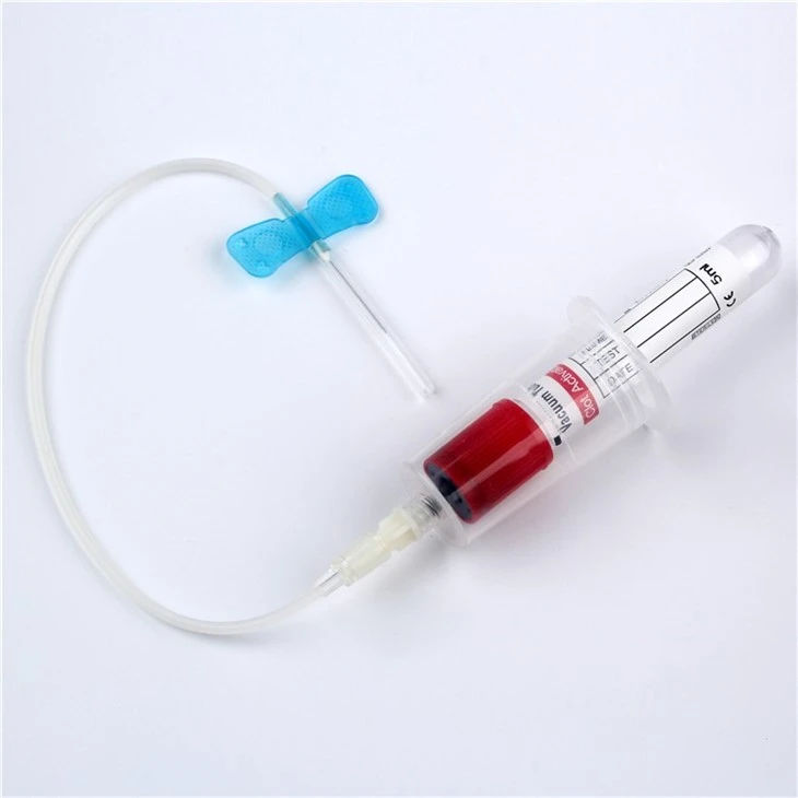Butterfly Needle Set For Single Use With Luer Adapter