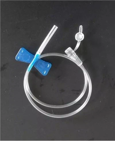 Bộ tĩnh mạch da đầu dùng một lần Ống tiêm kim bướm có kim 23G