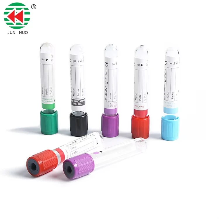 Disposable Plain Vacuum Blood Collection Tube