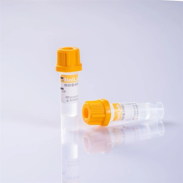 - Micro Blood Collection Tube Gel+Clot activator(2)