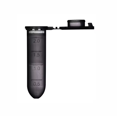 Ống ly tâm đen 2ml nhựa dùng một lần