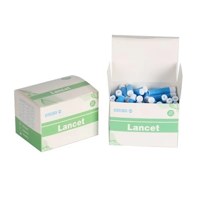 Pressure Activated Safety Glucose Lancet