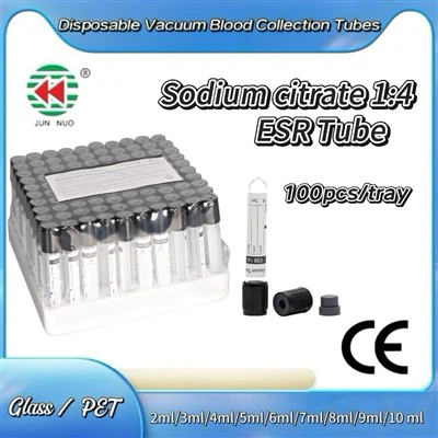 ESR Tube Sodium Citrate 1:4 Vacuum Blood Sample Collection Tube