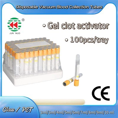 Gel phân tách/thủy tinh đông máu hoặc ống lấy mẫu máu chân không nhựa