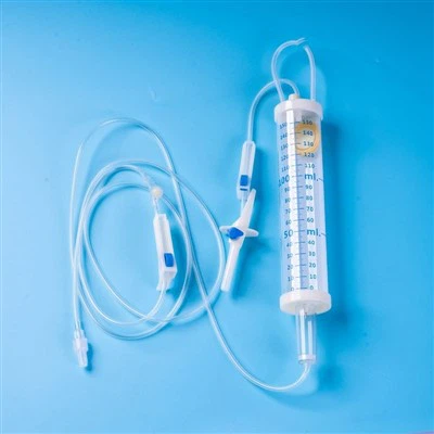 Bộ truyền dịch y tế có Burette